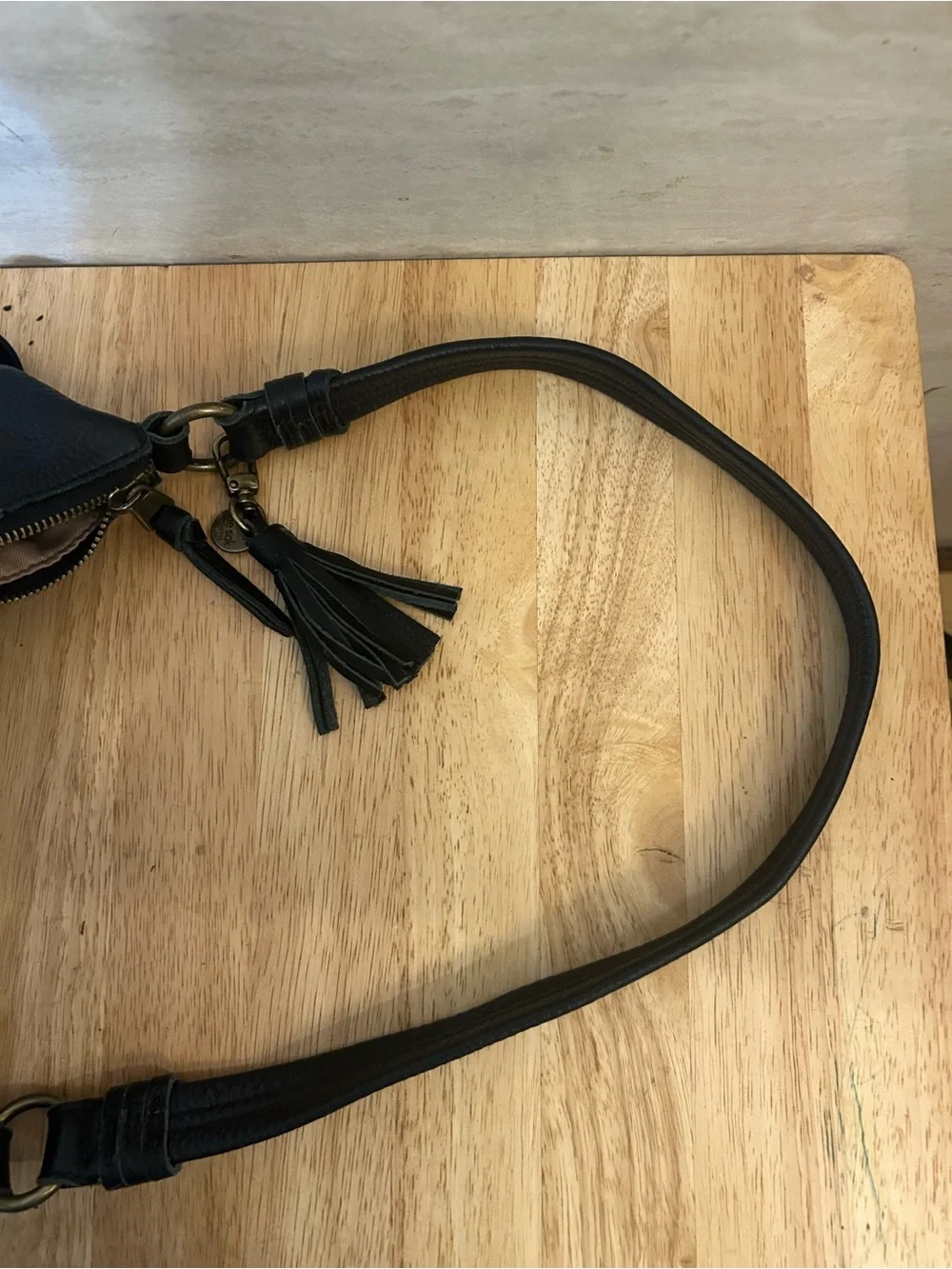 The Sak Collective Keira Leather Hobo Bag.